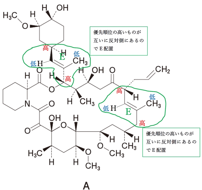 タクロリムスのアルケンのEZ 106回薬剤師国家試験問109の3